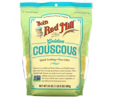 Bob's Red Mill, Golden Couscous, 24 oz (680 g)