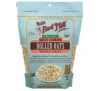 Bob's Red Mill, Organic Quick Cooking Rolled Oats, Whole Grain, 16 oz (454 g)