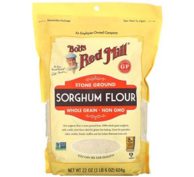 Bob's Red Mill, Stone Ground Sorghum Flour, 22 oz ( 624 g)