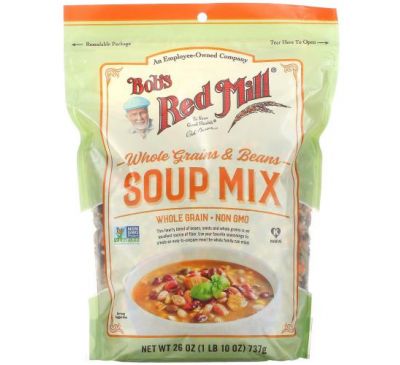 Bob's Red Mill, Whole Grains & Beans Soup Mix,  26 oz ( 737 g)