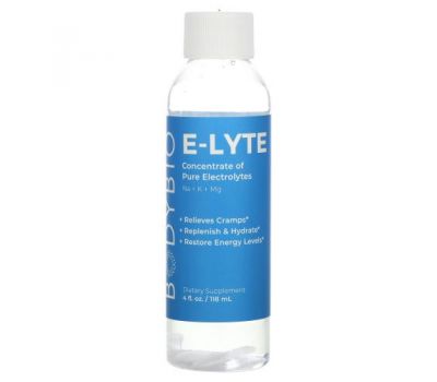 BodyBio, E-Lyte, 4 fl oz (118 ml)