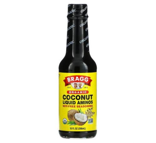 Bragg, Organic Coconut Liquid Aminos, Soy-Free Seasoning, 10 fl oz (296 ml)