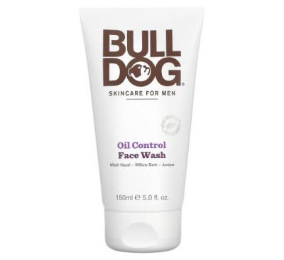 Bulldog Skincare For Men, Oil Control Face Wash, 5 fl oz (150 ml)