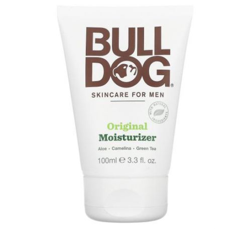Bulldog Skincare For Men, зволожувальний крем, оригінальний, 100 мл (3,3 рідк. унції)