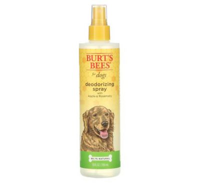 Burt's Bees, Deodorizing Spray for Dogs with Apple & Rosemary, 10 fl oz (296 ml)