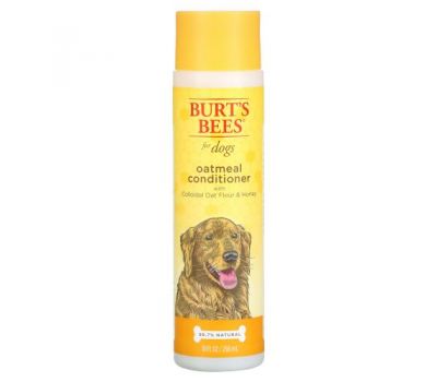 Burt's Bees, Oatmeal Conditioner for Dogs, Colloidal Oat Flour & Honey, 10 fl oz (296 ml)