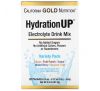 California Gold Nutrition, HydrationUP, суміш для напоїв з електролітами, асорті смаків, 20 пакетиків по 4,2 г (0,15 унції)