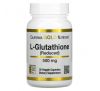 California Gold Nutrition, L-глутатіон (відновлена форма), 500 мг, 30 вегетаріанських капсул