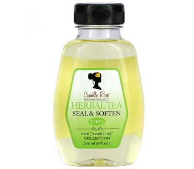 Camille Rose, Herbal Tea Seal & Soften, The "Leave-In" Collection, Step 3, 9 fl oz (266 ml)