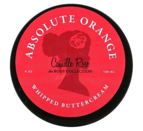 Camille Rose, Збиті вершкові вершки, абсолютний апельсин, 4 унції (120 мл)