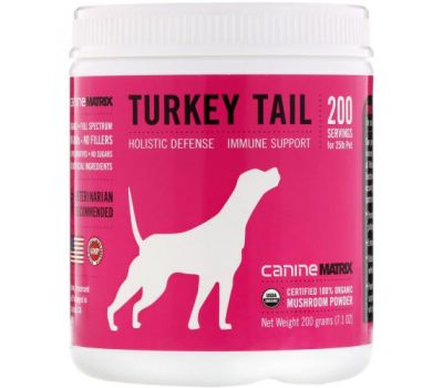 Canine Matrix, Turkey Tail, Mushroom Powder, 7.1 oz (200 g)