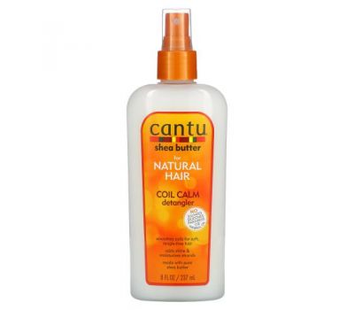 Cantu, Масло ши для натуральных волос, успокаивающее средство для расчесывания волос, 237 мл (8 жидк. Унций)