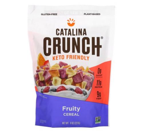 Catalina Crunch, Keto Friendly Cereal, Fruity, 8 oz (227 g)