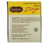 Celestial Seasonings, Herbal Tea, Lemon Zinger, Caffeine Free, 20 Tea Bags, 1.7 oz (47 g)