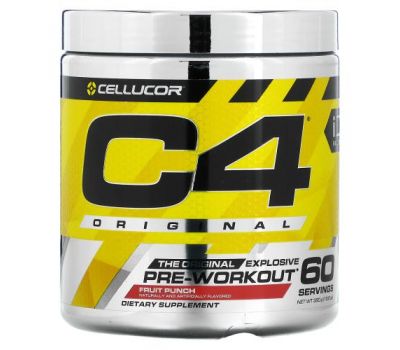 Cellucor, C4 Original Explosive, Pre-Workout, Fruit Punch, 13.8 oz (390 g)