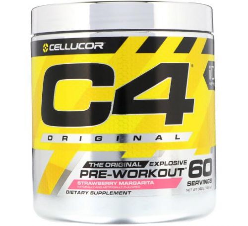 Cellucor, C4 Original Explosive, Pre-Workout, Strawberry Margarita, 13.8 oz (390 g)