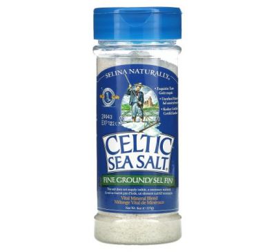 Celtic Sea Salt, Fine Ground, Vital Mineral Blend, 8 oz (227 g)