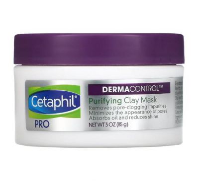 Cetaphil, Pro Derma Control, Purifying Clay Mask, 3 oz (85 g)