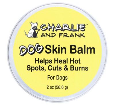 Charlie & Frank, бальзам для шкіри собаки, 56,6 г (2 унції)