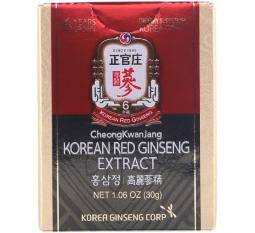 Cheong Kwan Jang, Korean Red Ginseng Extract, 1.06 oz (30 g)