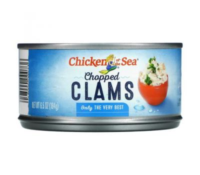 Chicken of the Sea, Chopped Clams, 6.5 oz (184 g)