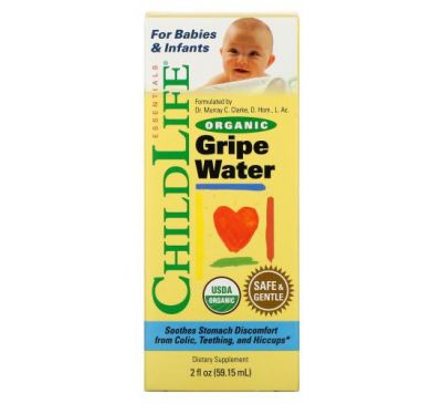 ChildLife, Organic Gripe Water, 2 fl oz (59.15 ml)