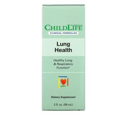 Childlife Clinicals, Lung Health, Healthy Lung & Respiratory Function, 2 fl oz (59 ml)