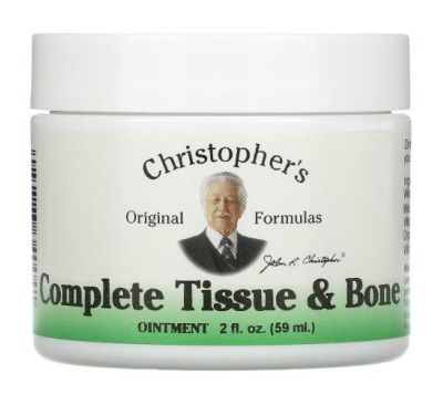 Christopher's Original Formulas, Complete Tissue & Bone Ointment, 2 fl oz (59 ml)