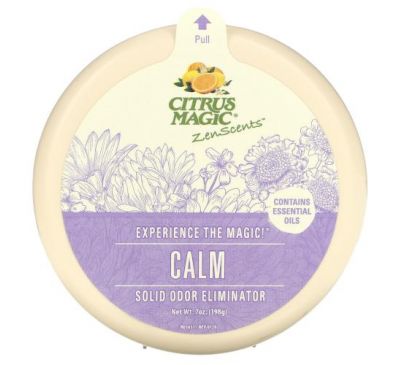 Citrus Magic, ZenScents, Calm, 7 oz (198 g)