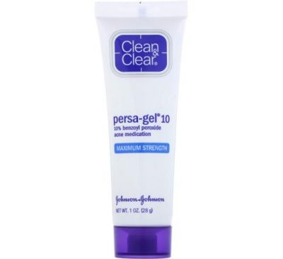 Clean & Clear, Persa-Gel 10, Maximum Strength, 1 oz (28 g)