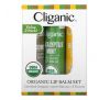 Cliganic, Organic Lip Balm Set, 3 Pack, 0.15 fl oz (4.25 ml) Each