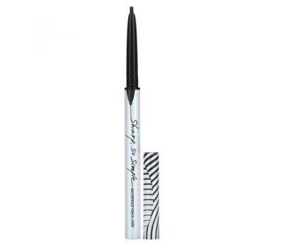 Clio, Sharp, So Simple, водостойкая подводка для карандашей, 01 черный, 0,14 г (0,004 унции)