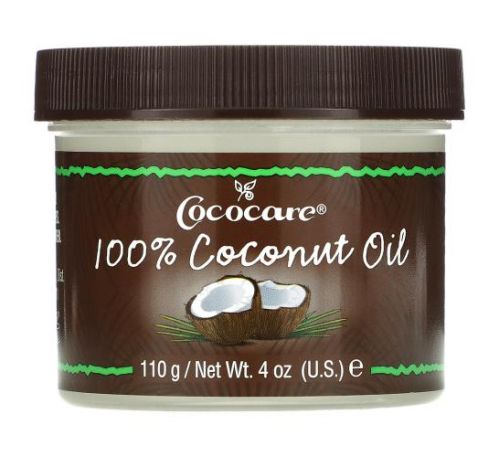 Cococare, 100%-ва кокосова олія, 110 г (4 унції)