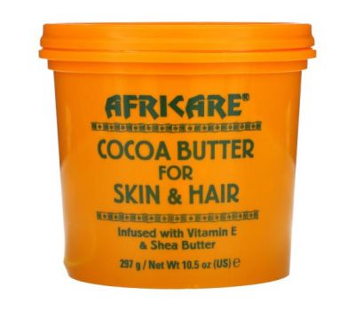 Cococare, Africare, Cocoa Butter For Skin & Hair, 10.5 oz (297 g)