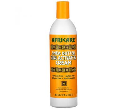 Cococare, Africare, Shea Butter Curl Activator Cream, 12 fl oz (354 ml)