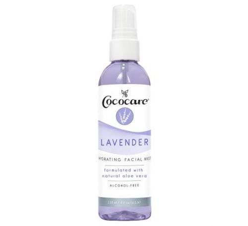 Cococare, Lavender, Hydrating Facial Mist, 4 fl oz (118 ml)