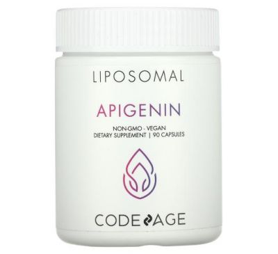 Codeage, Liposomal, Apigenin, Non-GMO, Vegan, 90 Capsules