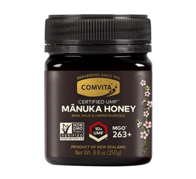 Comvita, Certified UMF 10+ (MGO 263+), необработанный мед манука, 250 г (8,8 унции)