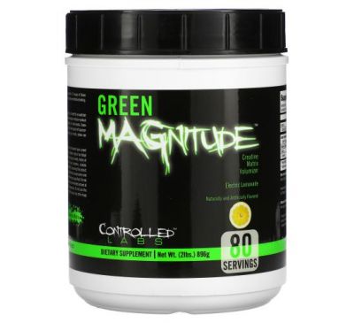 Controlled Labs, Green MAGnitude, Electric Lemonade, 2 lbs (896 g)