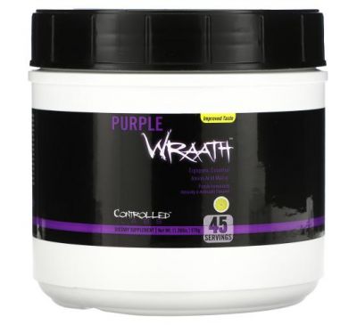 Controlled Labs, Purple Wraath, Purple Lemonade, 1.26 lbs (576 g)