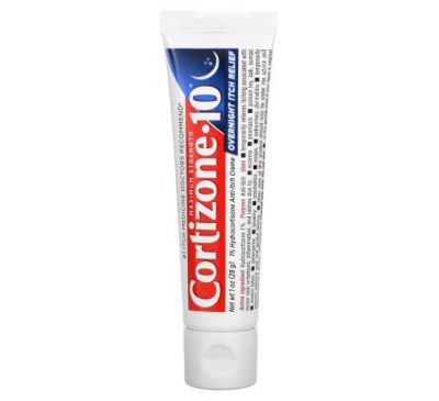 Cortizone 10, Overnight Itch Relief, Maximum Strength, Lavender Scent, 1 oz (28 g)