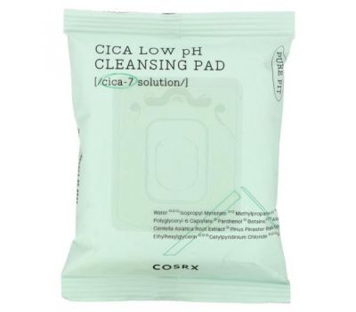Cosrx, Cica Low pH Cleansing Pad, 30 Pads, 2.87 fl oz (85 ml)
