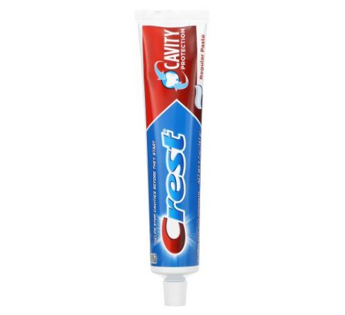Crest, Cavity Protection, Fluoride Anticavity Toothpaste, Regular , 5.7 oz (161 g)
