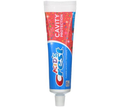 Crest, Kids, Sparkle Fun, дитяча зубна паста проти карієсу з фтором, 130 г (4,6 унції)