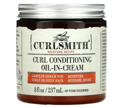 Curlsmith, Curl Conditioning Oil-In-Cream, 8 fl oz (237 ml)