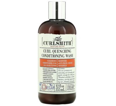 Curlsmith, Curl Quenching Conditioning Wash, 12 fl oz (355 ml)