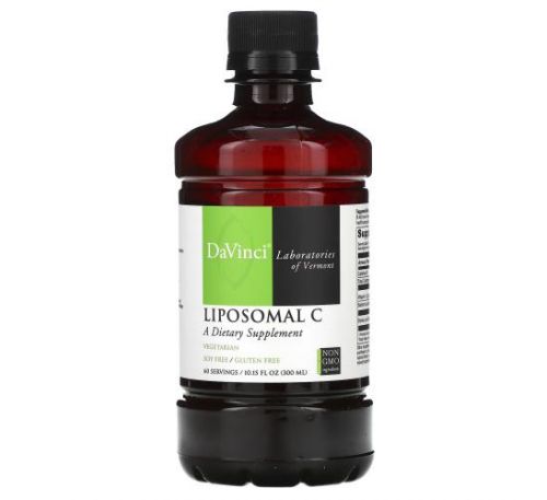 DaVinci Laboratories of Vermont, Liposomal C, 10.15 oz (300 ml)