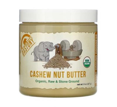 Dastony, Organic Cashew Nut Butter, 8 oz (227 g)