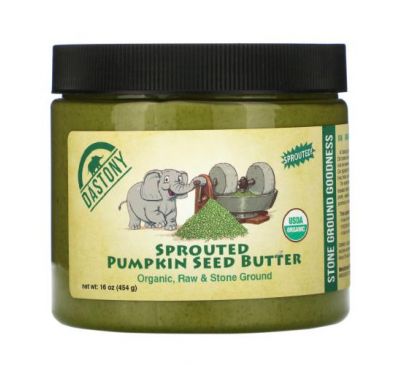 Dastony, Organic Sprouted Pumpkin Seed Butter, 16 oz ( 454 g)