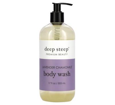 Deep Steep, Body Wash, Lavender Chamomile, 17 fl oz (503 ml)